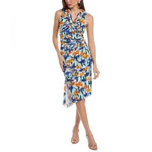 Diane von Furstenberg Blue Lovinia Sheath Dress